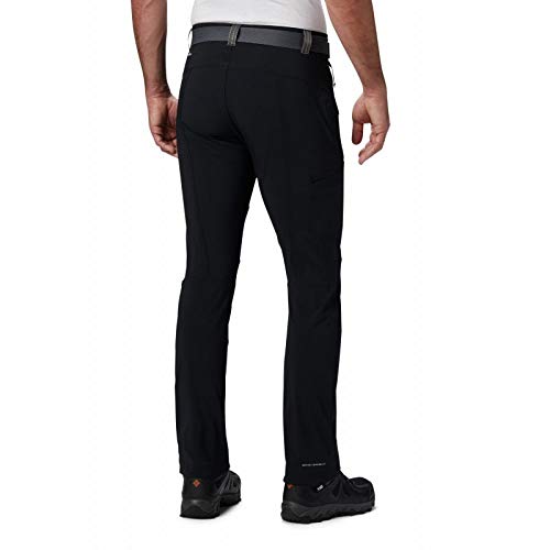 Columbia MaxTrail II Pantalones Impermeables para Hombre, Negro, W34/L32