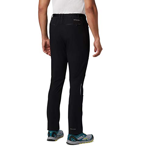 Columbia Maxtrail Regular 999 Pantalónes de Senderismo, Hombre, Negro (Black), XL/R