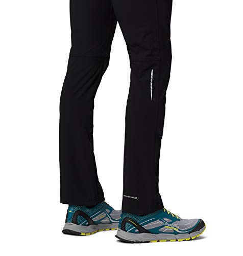 Columbia Maxtrail Regular 999 Pantalónes de Senderismo, Hombre, Negro (Black), XL/R