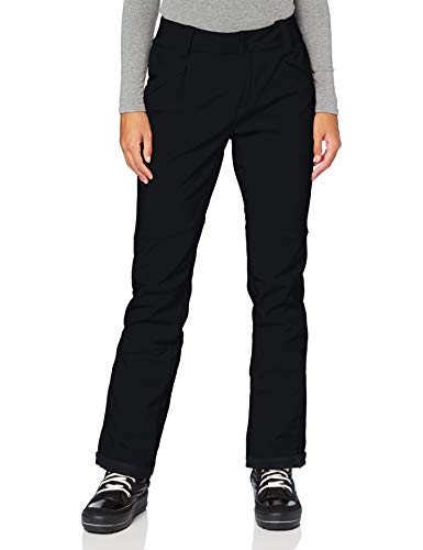 Columbia Roffe Ridge III Pantalón de esquí, Mujer, Black, 12 R