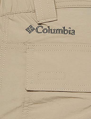 Columbia Silver Ridge II Convertible , Pantalones de senderismo convertibles Hombre, Marrón (Tusk), 34W/32L