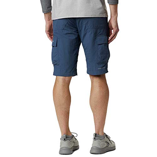 Columbia Silver Ridge II Dark Mountain W30/L12 - Pantalones Cortos Cargo para Hombre