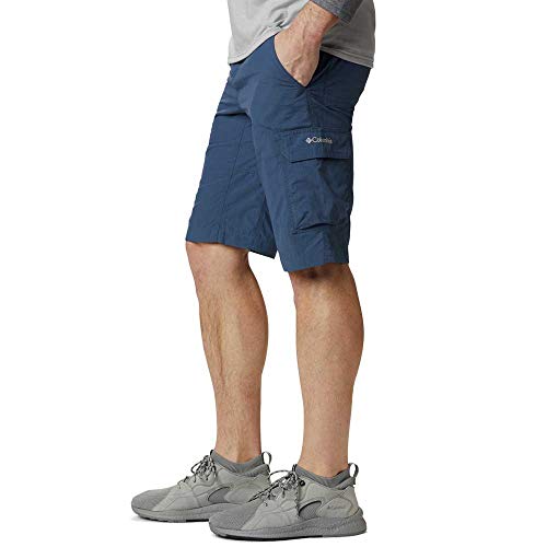 Columbia Silver Ridge II Dark Mountain W30/L12 - Pantalones Cortos Cargo para Hombre