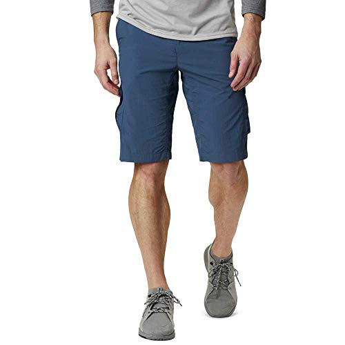 Columbia Silver Ridge II Dark Mountain W30/L12 - Pantalones Cortos Cargo para Hombre