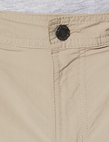 Columbia Silver Ridge II Pantalones de Senderismo Cargo, Hombre, Tusk, 38 34