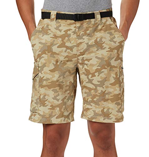 Columbia Silver Ridge, Pantalones cortos cargo de camuflaje, Hombre