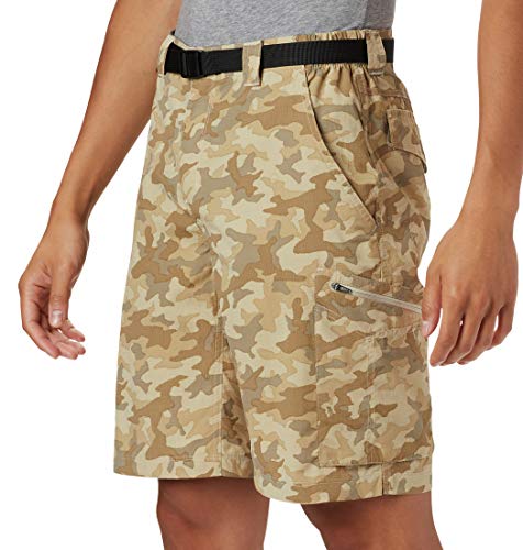 Columbia Silver Ridge, Pantalones cortos cargo de camuflaje, Hombre