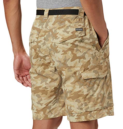 Columbia Silver Ridge, Pantalones cortos cargo de camuflaje, Hombre