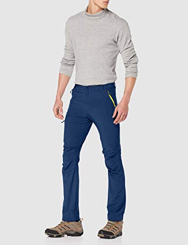 Columbia Triple Canyon Pantalón de Senderismo, Poliéster, Hombre, Azul (Carbon), Talla US: W34/L32/ (EU W44/L32)