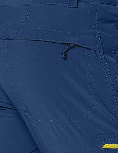 Columbia Triple Canyon Pantalón de Senderismo, Poliéster, Hombre, Azul (Carbon), Talla US: W34/L32/ (EU W44/L32)