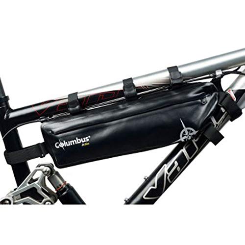 COLUMBUS Dry Large Frame Bag Accesorios Bici, Adultos Unisex, Negro (Negro), l