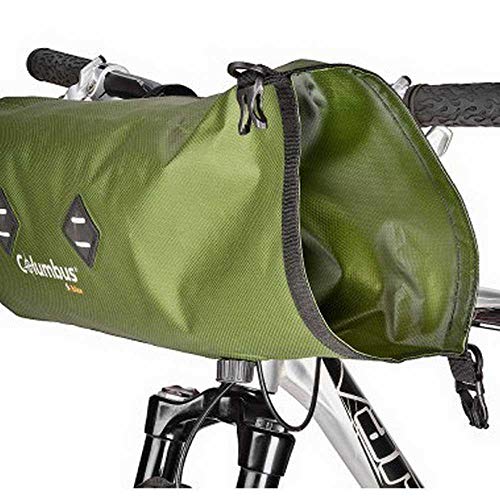 COLUMBUS- Handlebar Bag Green Bolsa de Manillar de 9L