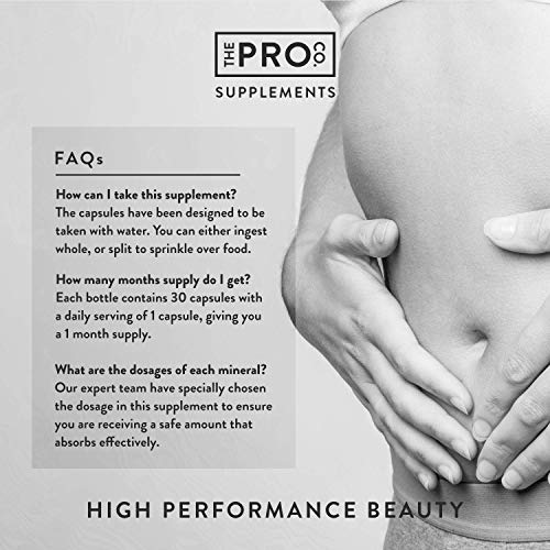 Complejo Probióticos y Prebióticos Primo para Mujeres - Mejorar la Salud Íntima y la Flora Intestinales - 30 mil Millones de UFC Garantizados por Cápsula con Vitaminas para una Piel Sana - The Pro Co.