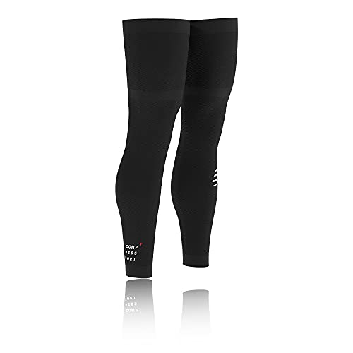 COMPRESSPORT Pierna de compresión Unisex, Unisex Adulto, CS2FLV299T3, Negro, 3 años