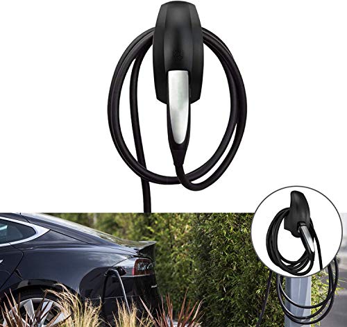 Conexión de Pared de Cable de Carga para Organizador, Compatible con Tesla Model X/Model S/Model Y/Model 3 - Accesorios de Protección para Tesla Charger (Negro)