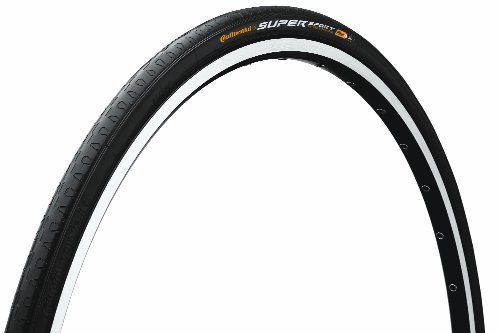 Continental Supersport Plus 700 x 23C - Cubierta de ciclismo, color negro