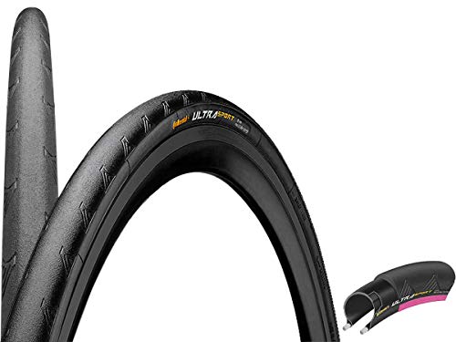 Continental Ultra Sport II - Cubierta para Bicicleta Plegable, 700 x 23C (700 x 23C (23-622))