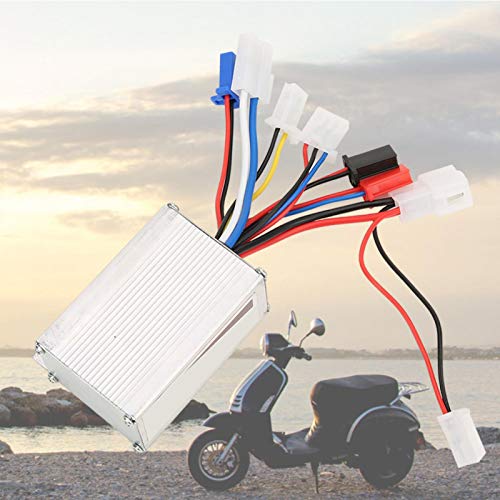 Controlador de Bicicleta eléctrica Cepillado, Controlador de Motor de 24 V, 75 * 50 * 35 mm para Cambios de dirección de Scooter eléctrico Frenado de Bicicleta eléctrica de Bicicleta