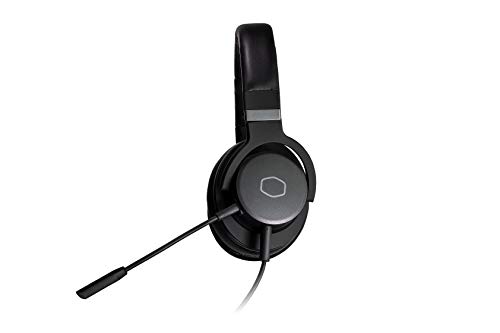 Cooler Master MH752 Auriculares Gaming Headset Sonido Entorno Virtual 7.1, Compatible PC y Consola, Audio Drivers Imanes Neodimio 40 mm, Mic Cristalino y Livianos, Conector USB/Jack Estándar 3.5 mm