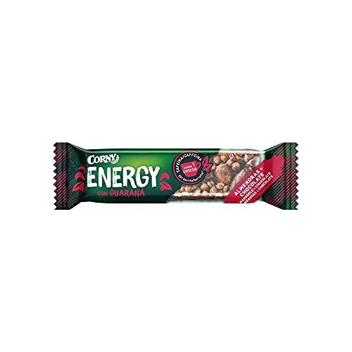 Corny Barritas Energy de Almendra y Chocolate con Leche, 12 estuches con 4 barritas 12x (4 x 25)