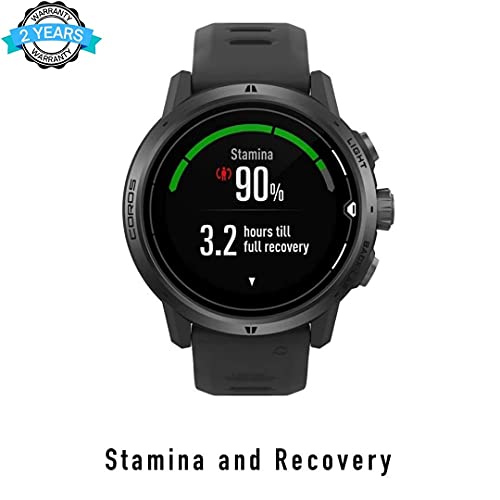 COROS Reloj GPS Multideporte Apex Pro Premium (Black)