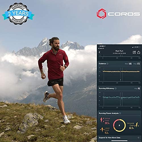 COROS Reloj GPS Multideporte Apex Pro Premium (Black)