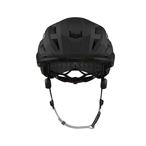 Coros SafeSound - Casco de Ciclismo de montaña con Sistema de Sonido de Apertura de Oreja, Alerta de Emergencia SOS, luz Trasera LED | Conexión Bluetooth para música y Llamadas de teléfono