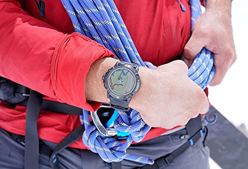 COROS VERTIX 2 GPS Adventure Watch con Mapa Offline Global, GPS de Doble frecuencia, Revestimiento de Diamante de Cristal de Zafiro y Bisel de Titanio, BLE, Strava y TrainingPeaks-Obsidian