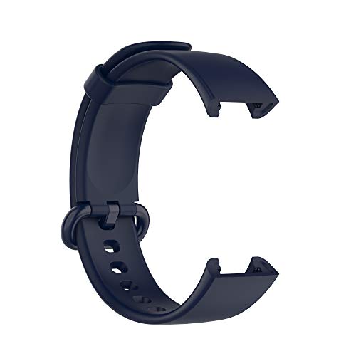 Correas de Reloj,Correa para Xiaomi Mi Watch Lite,Bandas Correa Repuesto,Flexible Silicona Reloj Recambio Ajustable Brazalete Watch Correa Repuesto para Xiaomi Mi Watch Lite/Redmi Watch (azul marino)