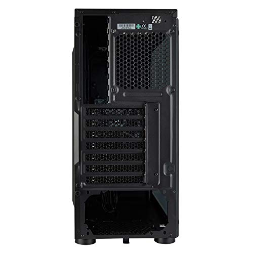 Corsair CC-9011138-WW Carbide Series SPEC-05 Gabinete para Juegos de Torre Media, Negro, Plástico y Acero Inoxidable