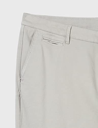 Cortefiel Pantalón Chino, Gris Claro, 44