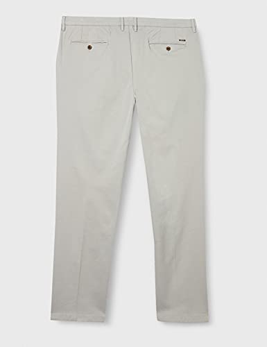 Cortefiel Pantalón Chino, Gris Claro, 44