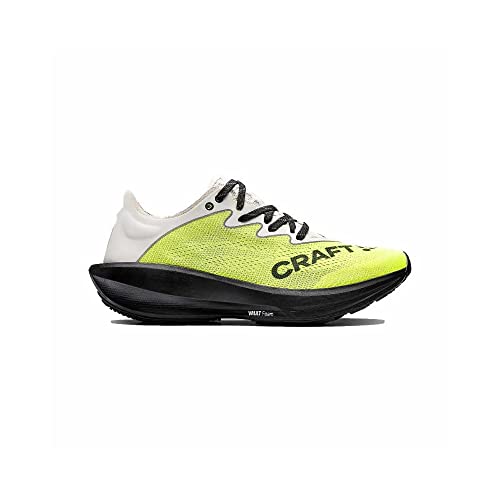 Craft CTM Ultra Carbon 2021 - Zapatillas de deporte para hombre, color blanco y amarillo