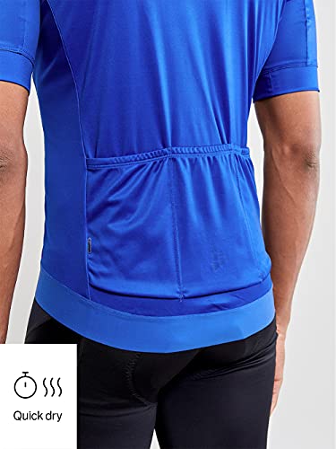 Craft Essence Jersey Camiseta de Ciclismo, Burst, S Hombre