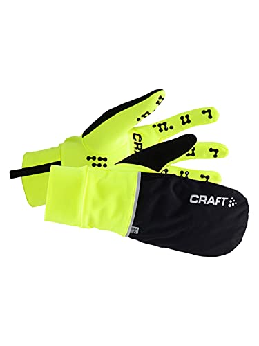 Craft Guantes Hybrid Weather Amarillo Flúor L