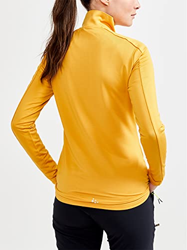 Craft Sportswear Capa intermedia CORE Gain para mujer, Tawny, Large