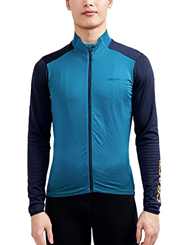 Craft Sportswear CORE Bike SubZ LS - Maillot para hombre, Blaze Universe, Large