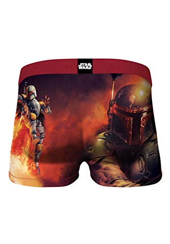 Crazy Boxer Boba Fett Boxer Briefs for Men Large