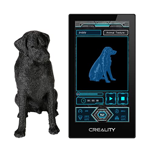 Creality 3D Pad Impresora 3D Pantalla de visualización HD Actualización Efecto de textura animal Control táctil Pantalla LCD de 5 pulgadas para Ender3 / Ender3 V2 / Ender5 / CR-10 (PAD)