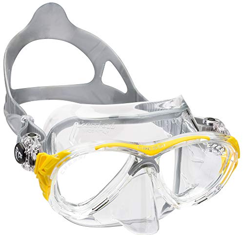 Cressi - Eyes Evo Crystal, color transparente ,amarillo