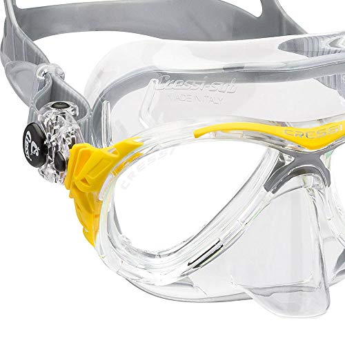 Cressi Eyes Evo Crystal transparente-amarillo