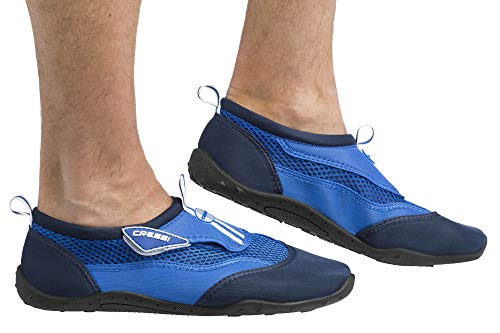 Cressi Reef Calzado para Mar y Deportes Acuáticos, Unisex Adultos y Niños, Azul Claro/Azul, 42