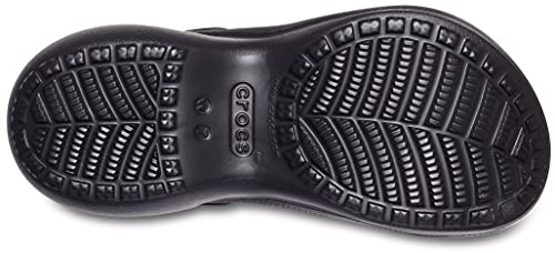 Crocs Classic Bae Clog, Zuecos Mujer, Black, 37 EU