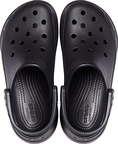 Crocs Classic Bae Clog, Zuecos Mujer, Black, 37 EU