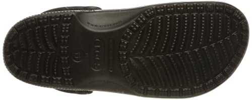 Crocs Classic Clog, Zuecos Unisex Adulto, Black, 43/44 EU