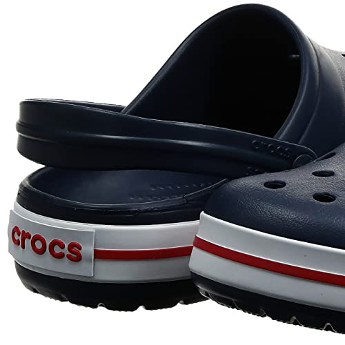 Crocs Crocband Unisex Adulta Zuecos, Azul (Navy), 45/46 EU