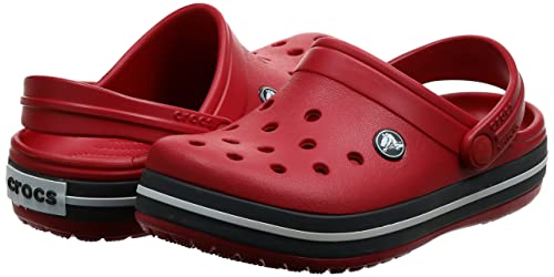 Crocs Crocband Unisex Adulta Zuecos, Rojo (Pepper), 36/37 EU