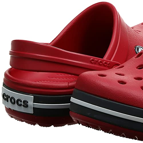 Crocs Crocband Unisex Adulta Zuecos, Rojo (Pepper), 36/37 EU