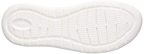 Crocs Literide Sandal 205106-6kp, Sandalias con Punta Abierta Mujer, Rosa (Melon/White 6kp), 38/39 EU