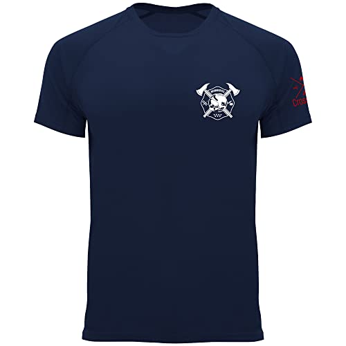 CrossFire Camiseta de Bombero Técnica de la Comunidad de Madrid de Hombre (M)